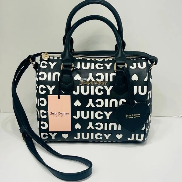 Juicy Couture Handbags - Juicy Couture Licorice Heart Satchel Bag New Sealed